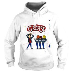 Hoodie Grease Greased Lightnin hound dog youre the one that I want Summer Nights cartoon shirt