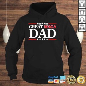 Hoodie Great Maga Dad Happy Fathers Day Shirt