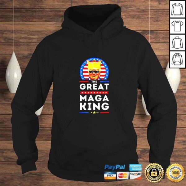 Great Maga King Trump Biden Political Ultra Mega Proud TShirt - Image 4