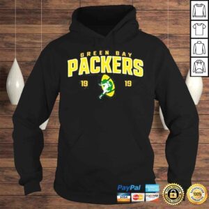 Hoodie Green Bay Packers fanatics green big and tall established shirt