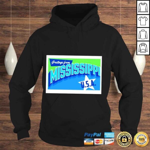 Greetings from Mississippi USA shirt - Image 4