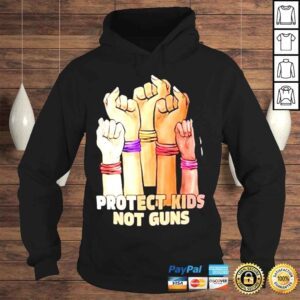 Hoodie Guns control now protect kids not guns protect children not guns shirt