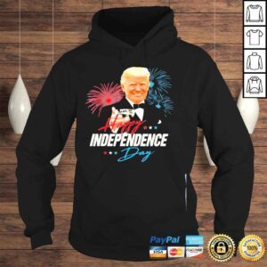 Hoodie Happy independence day 4th of july Trump shirt