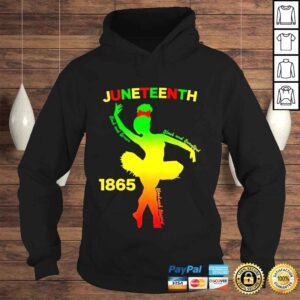 Hoodie Happy juneteenth is my independence day dancer black girl shirt