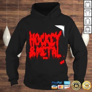 Hoodie Hockey and Metal BHB blood shirt