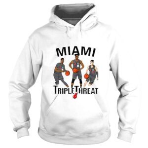 Hoodie Homage Miami Heat Mashup Triple Threat Shirt