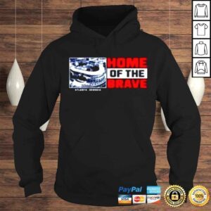 Hoodie Home of the Brave Atlanta Baseball shirt