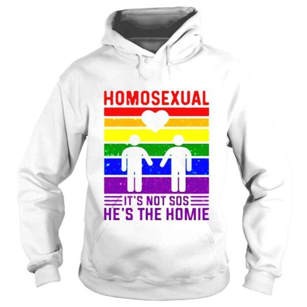 Homiesexual it’s not sus he is the homie shirt - Image 4