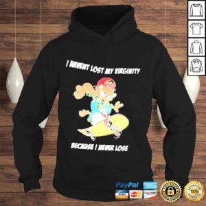 Hoodie I Havent Lost My Virginity Because I Never Lose Garfield Black Shirt