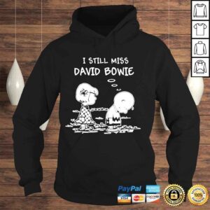 Hoodie I Still Miss David Bowie And Charlie Brown Shirt