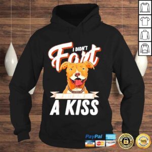 Hoodie I didnt fart but my butt blew you a kiss funny pitbull dog shirt