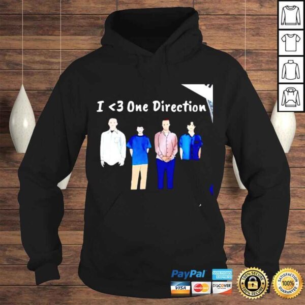 I love One Direction art shirt - Image 4