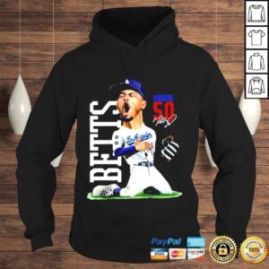 Hoodie Iksw los angeles Dodgers mookie betts cartoon shirt