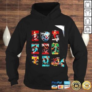 Hoodie J Kido New Jersey basketball all stickers shirt