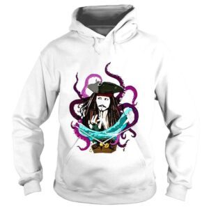 Hoodie Jack Sparrow And Kraken Shirt