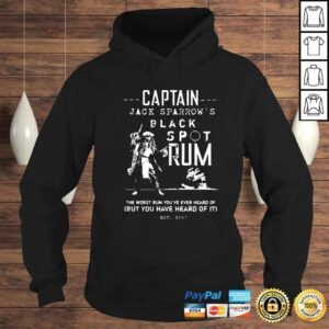 Hoodie Jack Sparrow Rum Pirates Of The Caribbean Vintage Poster Style Shirt