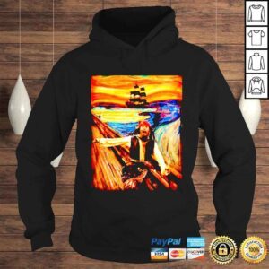 Hoodie Jack sparrow Pirates of the Caribbean The Scream shirt