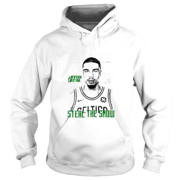 Jayson Tatum Photo Copy Cover Steal the Snow shirt - Image 4