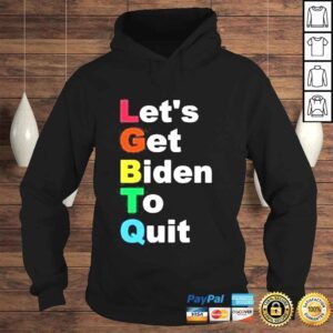 Hoodie Jimmy kimmel lets get Biden to quit shirt