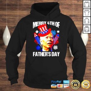 Hoodie Joe Biden Confused Merry 4th Of Fathers Day Fourth Of July TShirt