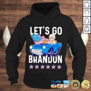 Hoodie Joe Biden lets go brandon American flag shirt