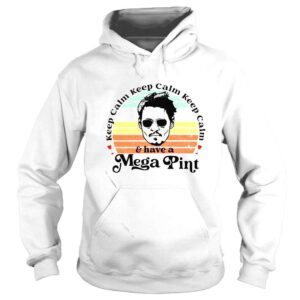 Hoodie Johnny Depp Keep Calm Keep Calm and have a Mega pint vintage shirt