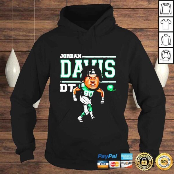 Jordan Davis Philadelphia Eagles Cartoon shirt - Image 4