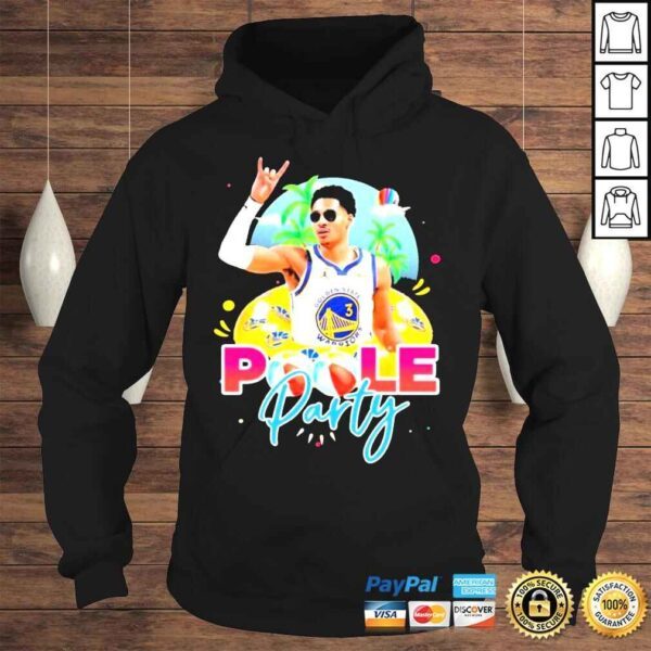 Jordan Poole Party Golden State Warriors Shirt - Image 4