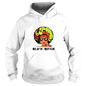 Hoodie July 4Th Junenth 1865 Freedom Black Queen Black Woman TShirt