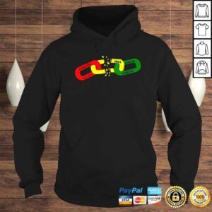 Hoodie Junenth 1865 Freedom Day Break Chains TShirt