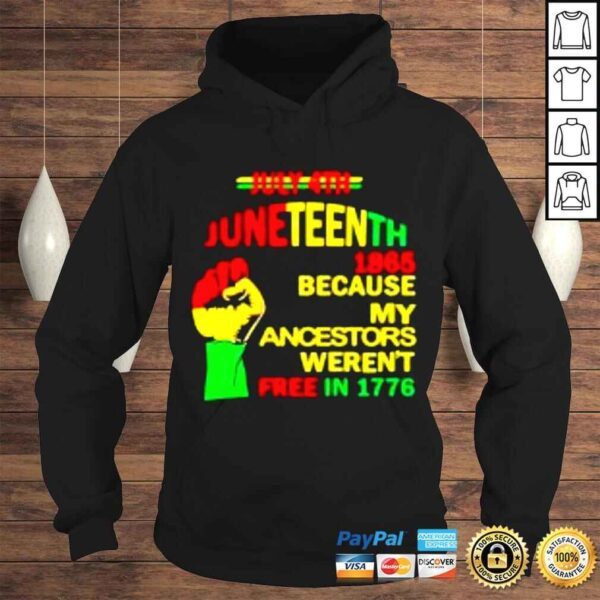 Juneteenth Ancestors Free New 2022 shirt - Image 4