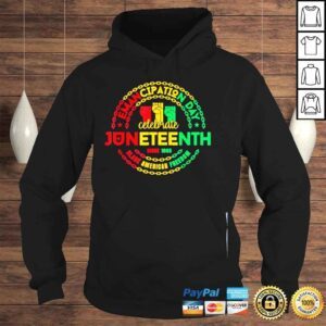 Hoodie Juneteenth emancipation day vintage cool melanin black pride 2022 shirt