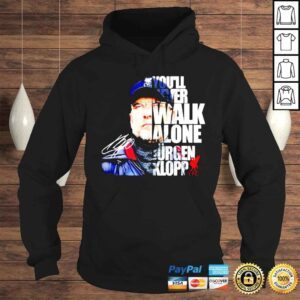 Hoodie Jurgen Klopp youll never walk alone signature shirt