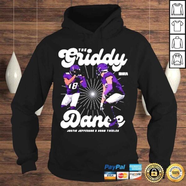 Justin Jefferson & Adam Thielen Griddy Dance Shirt - Image 4