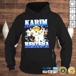 Hoodie Karim benzema 9 real madrid champs uefa champions league shirt