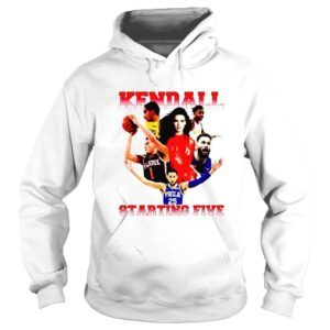 Hoodie Kendall Starting Five Jenner Team Tshirt