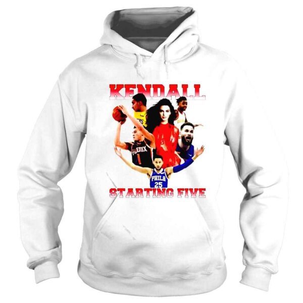 Kendall Starting Five Jenner Team Tshirt - Image 4