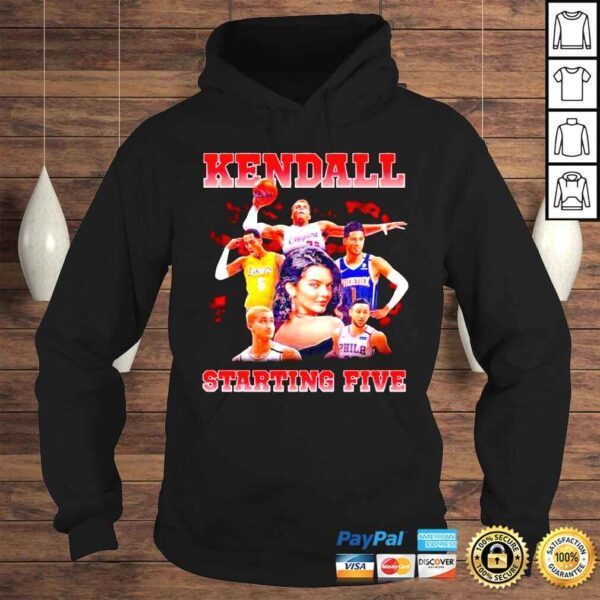 Kendall Starting Five Kendall Jenner shirt - Image 4