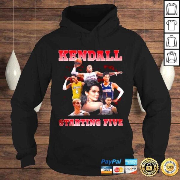 Kendall Starting Five T Shirt - Image 4