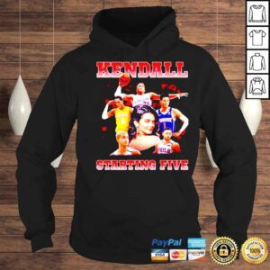 Hoodie Kendall starting five shirt