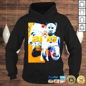 Hoodie Klay Thompson 2nd playoff threes in NBA shirt