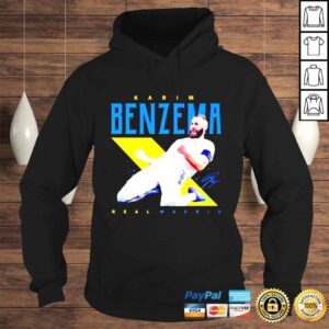 Hoodie Krim Benzema Real Madrid signature shirt