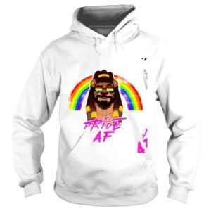 Hoodie LGBT Pride rainbow Lion Pride AF shirt