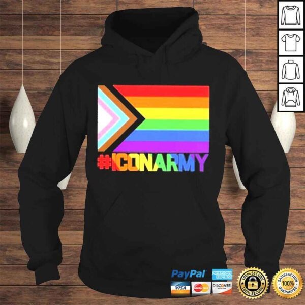 LGBT pride icon army shirt - Image 4