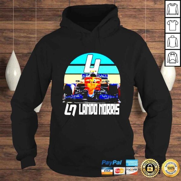 Lando Norris f1 vintage shirt - Image 4