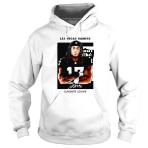 Hoodie Las Vegas Raiders Davante Adams signature shirt