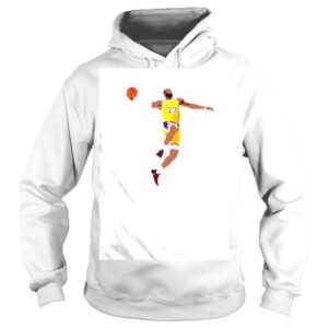 Hoodie LeBron James basketball cartoon shirt