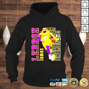 Hoodie Lebron James Los Angeles Lakers King GOAT shirt