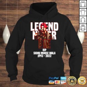 Hoodie Legend never die Sidhu Moose Wala RIP shirt