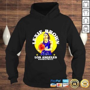 Hoodie Lexie Brown Los Angeles Sparks Arch signature shirt